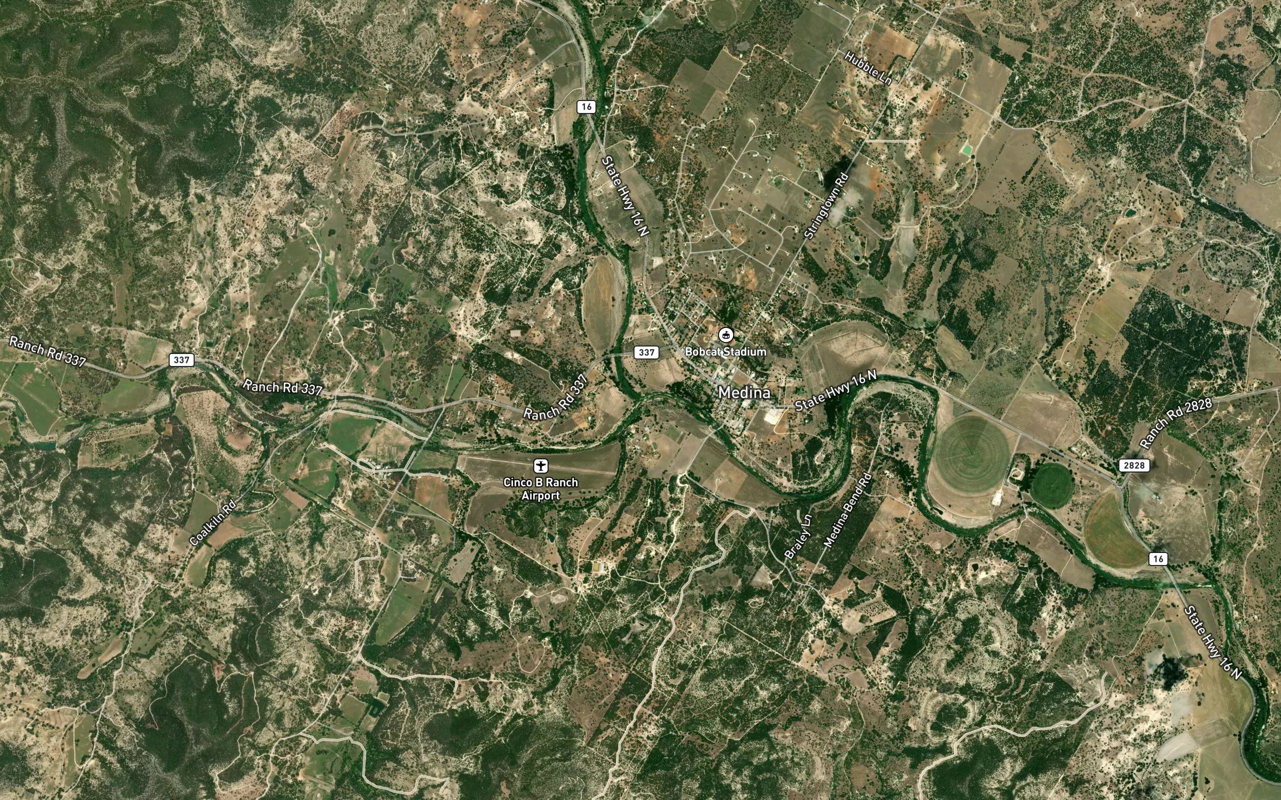 West Prong Medina River