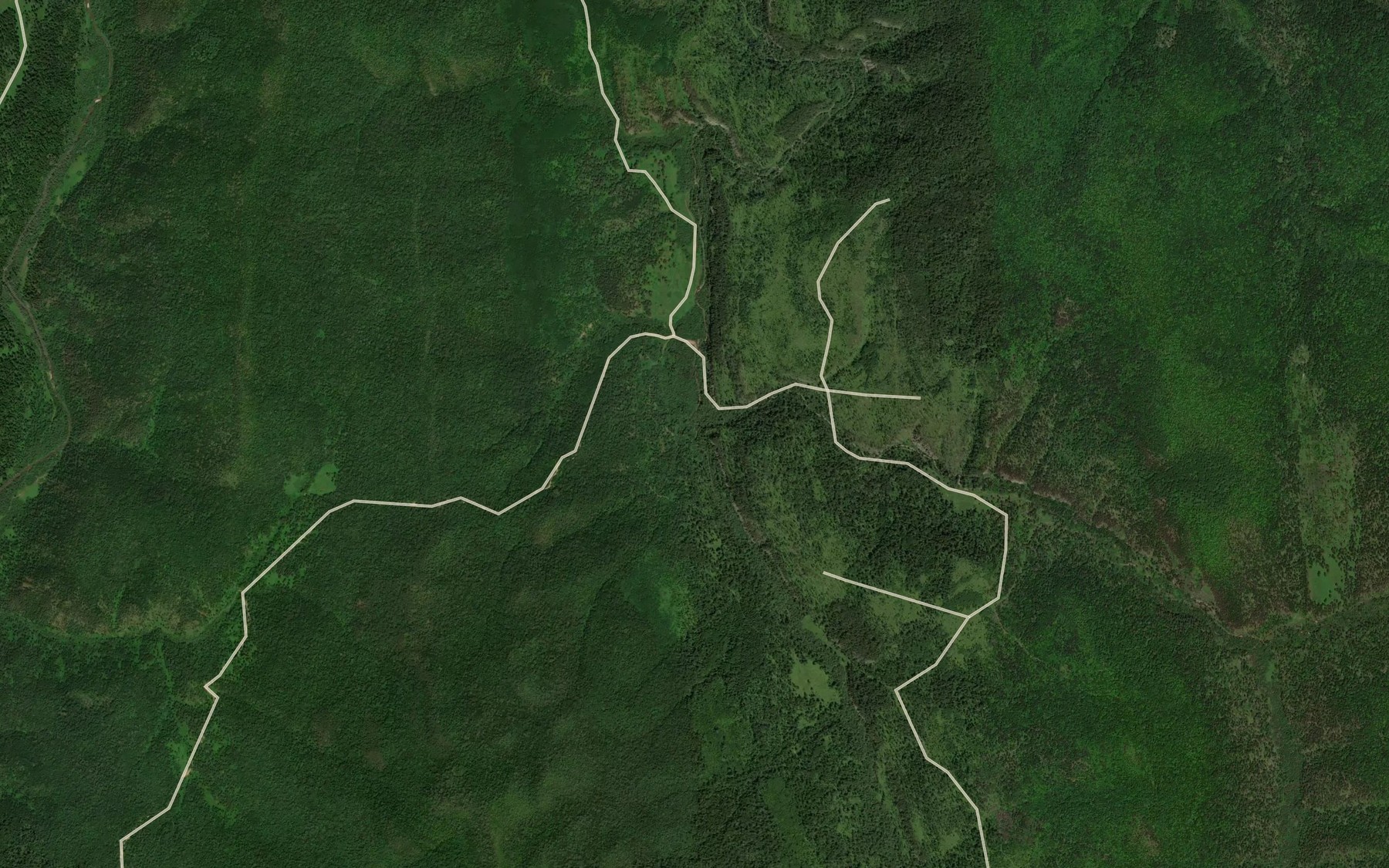 Satellite map of the Alaguzly