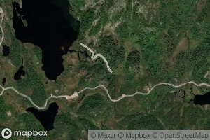 Satellite map of the Myrbekken