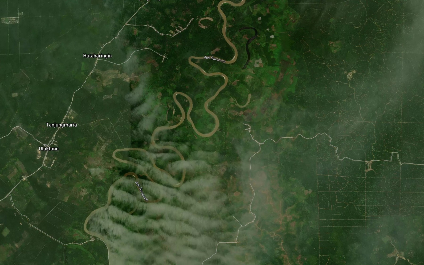 Satellite map of the Air Arangngodang