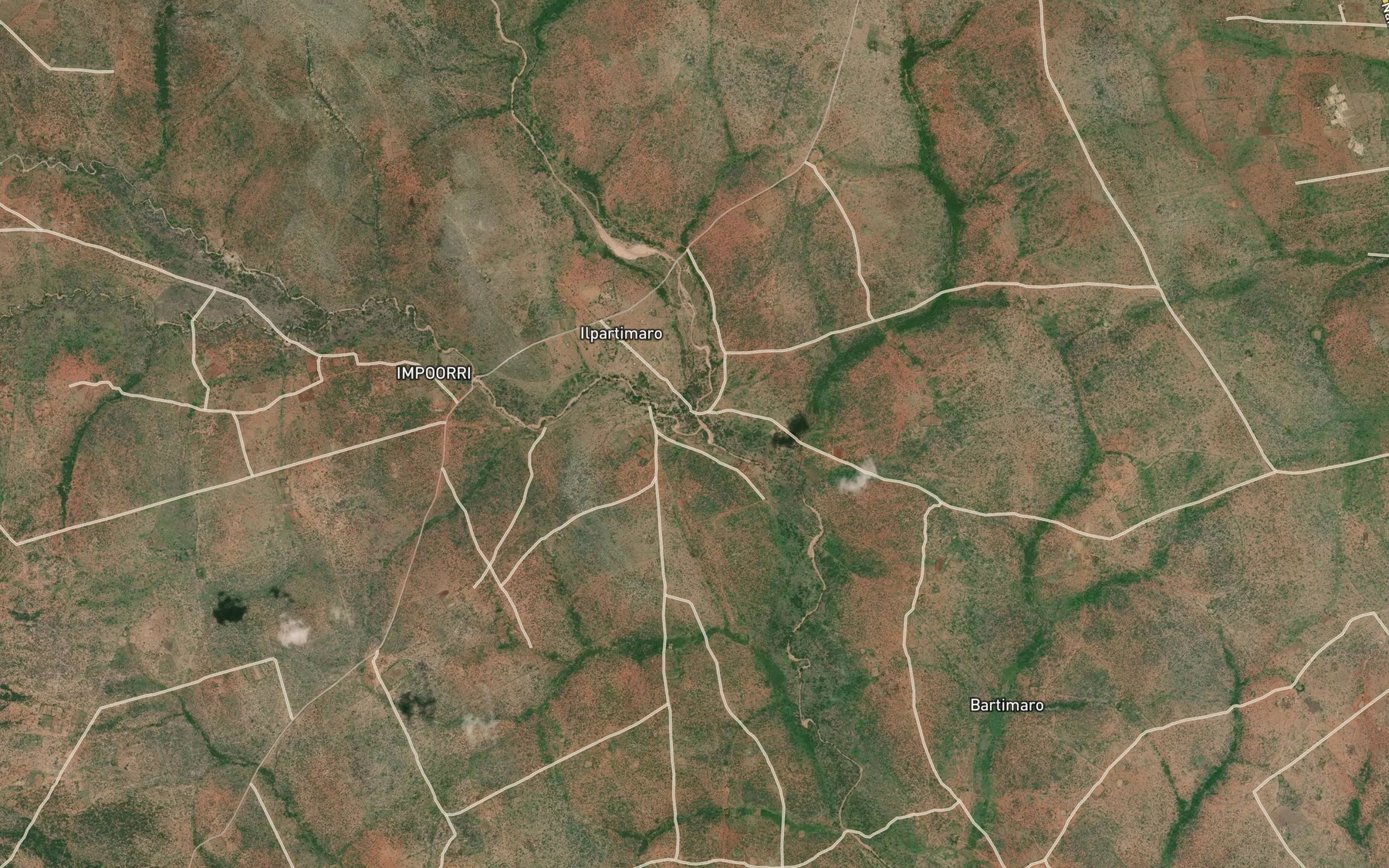 Satellite map of the Ilpartimaro