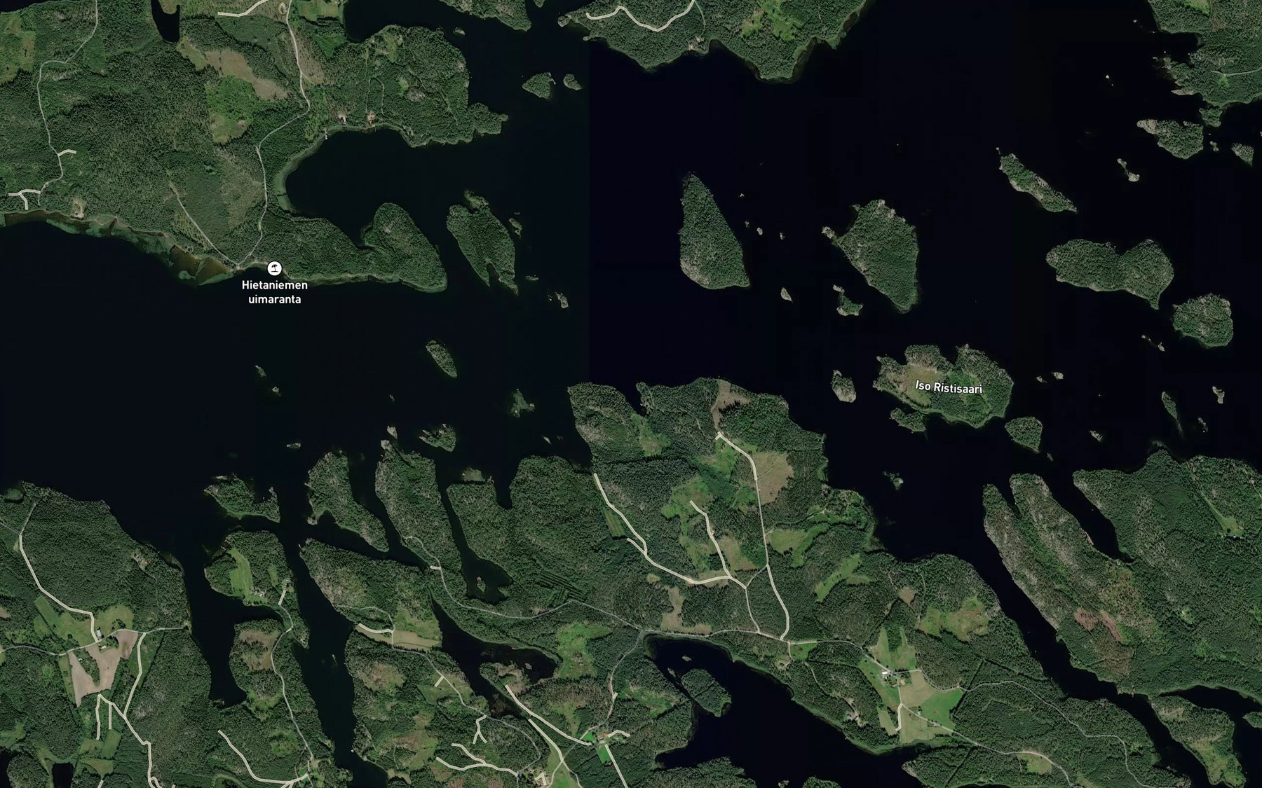Satellite map of the Hepolahti