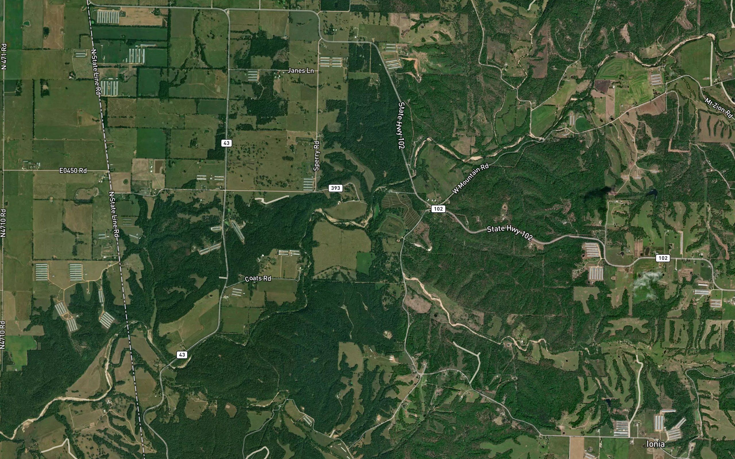 Columbia Hollow Creek