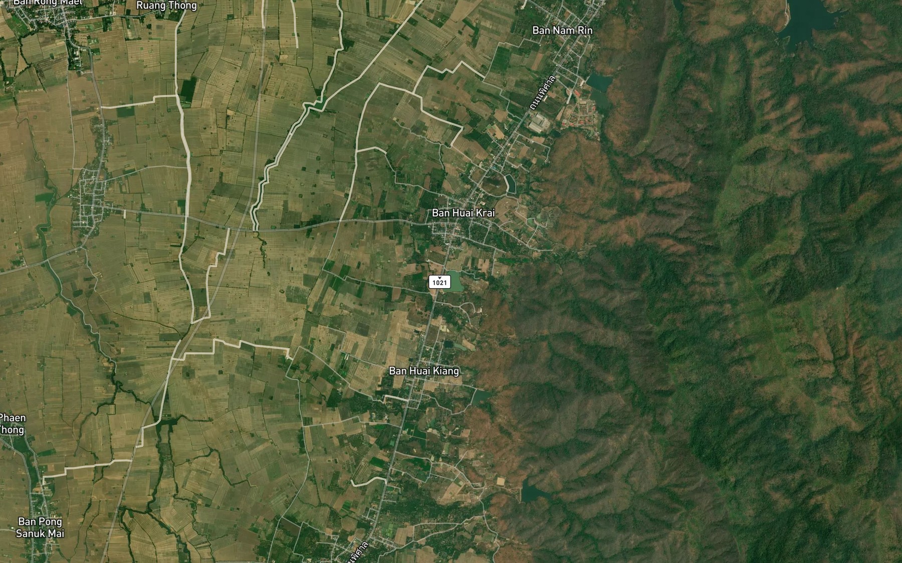 Satellite map of the Ang Kep Nam Ban Huai Khrai