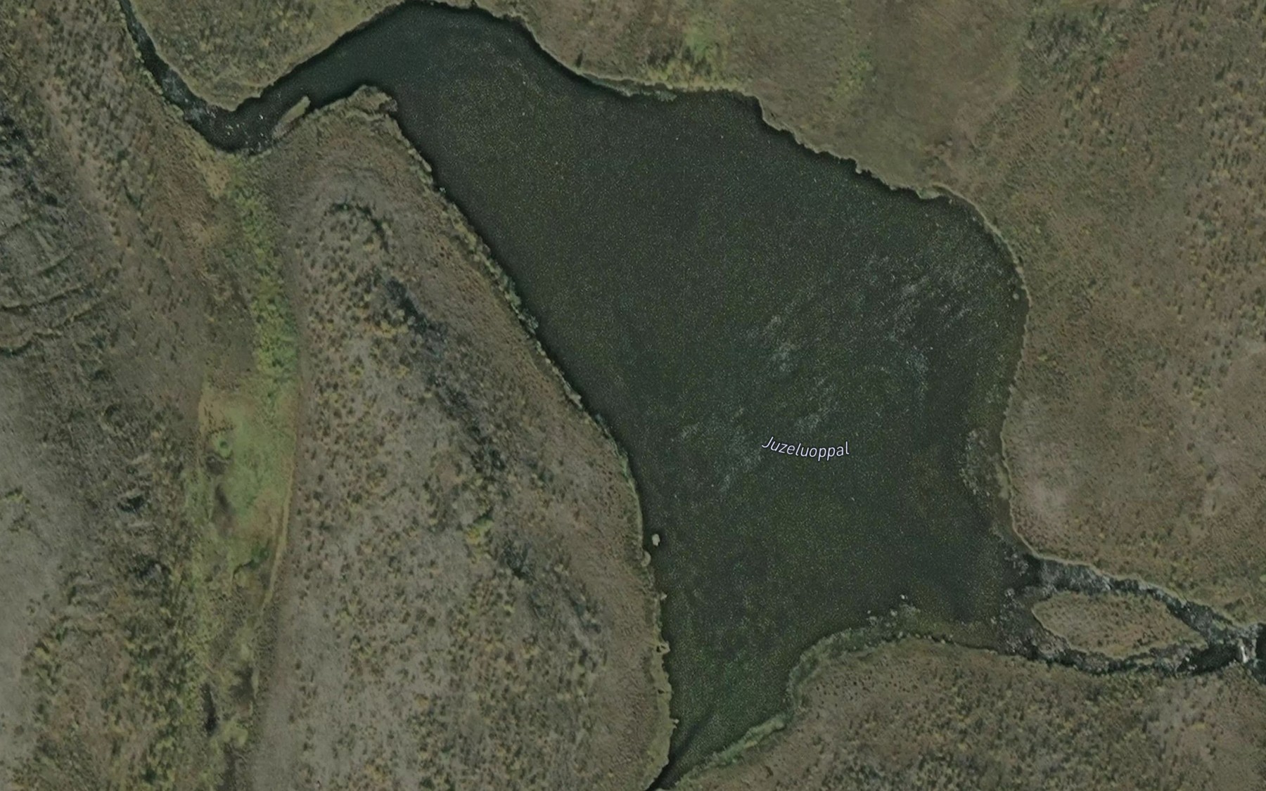 Satellite map of the Juzeluobbal