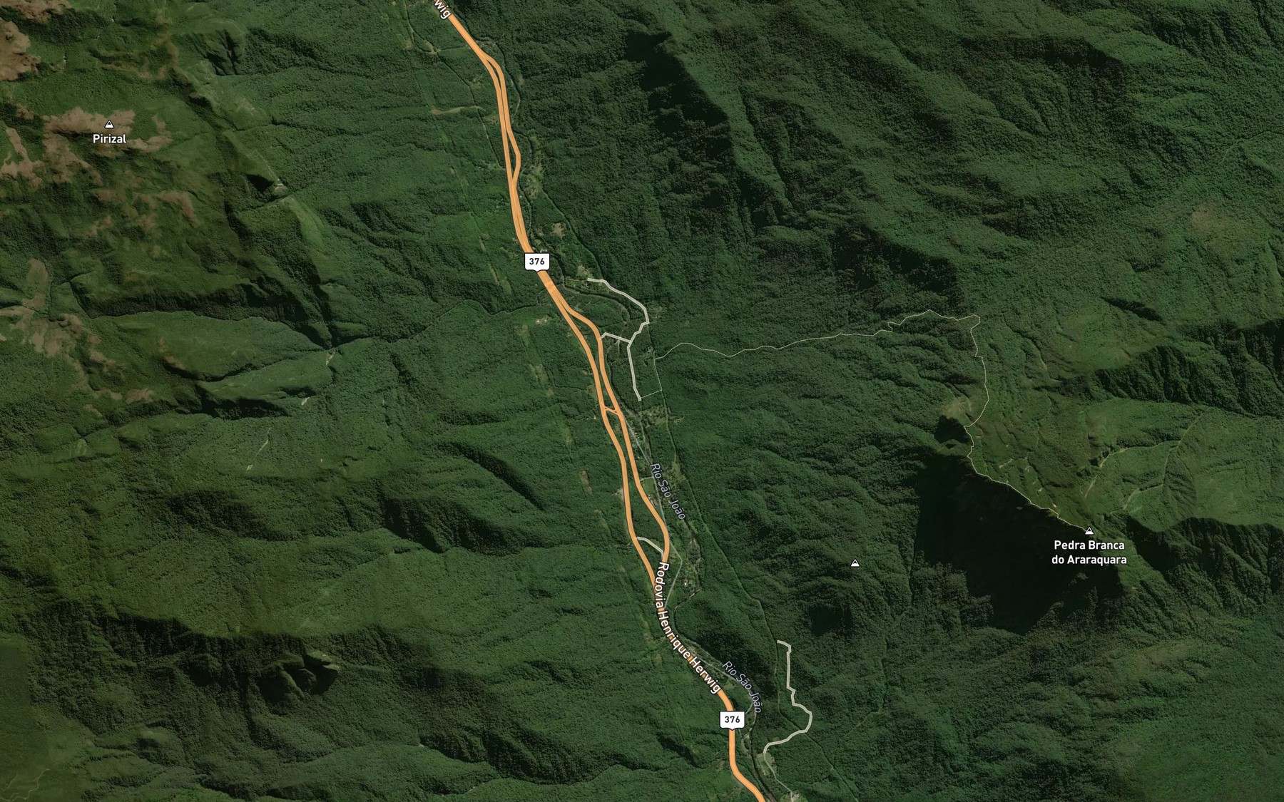 Satellite map of the Rio Bonito