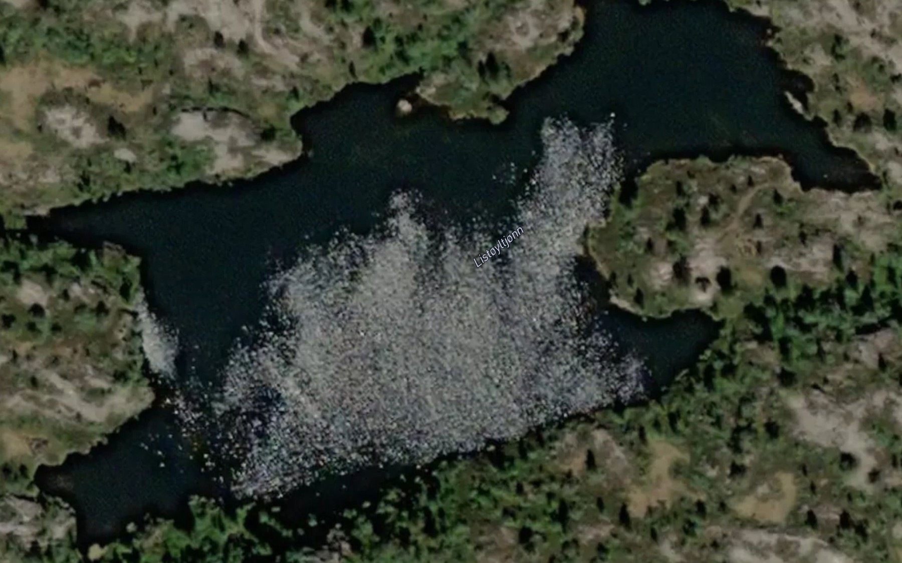 Satellite map of the Listoltjorn