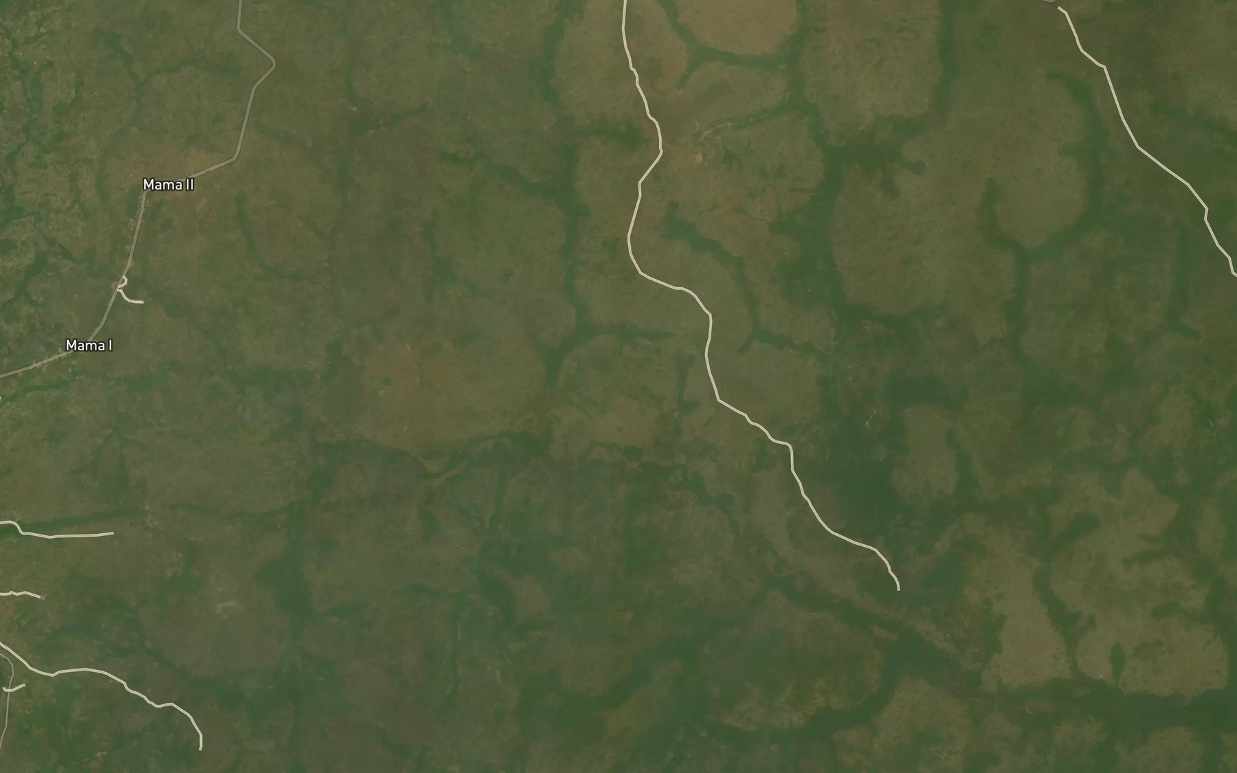 Satellite map of the Mboumie