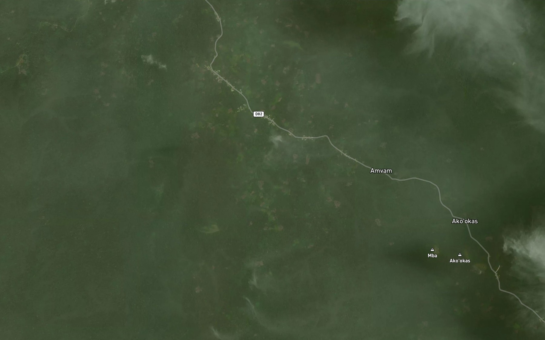 Satellite map of the Messo-Messo