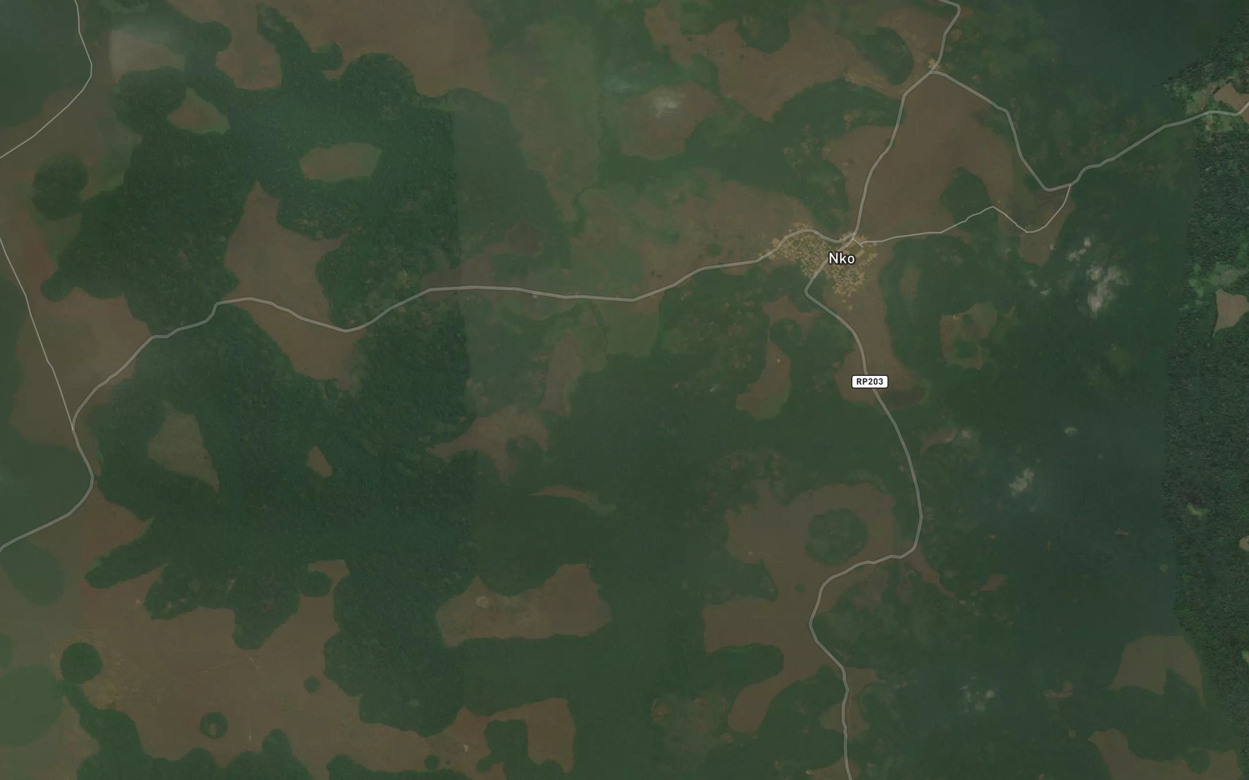 Satellite map of the Lerafaba