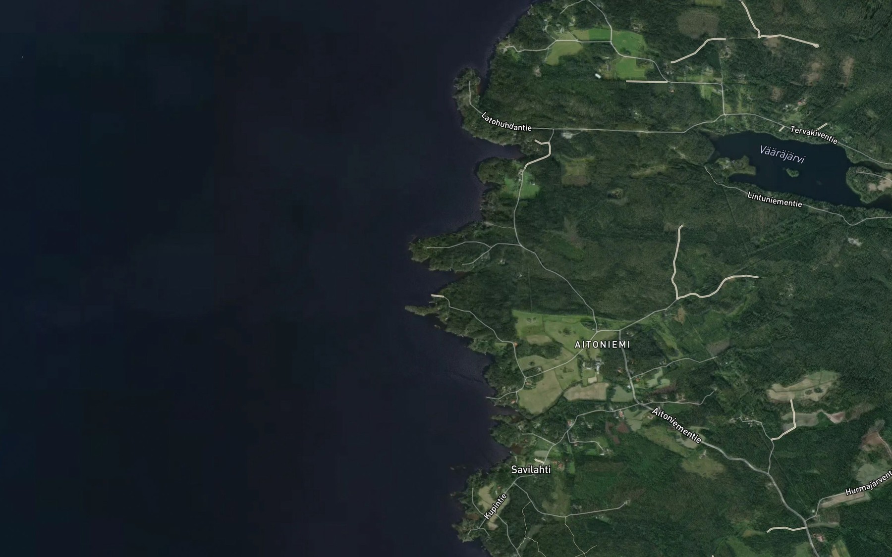 Satellite map of the Hietalahti