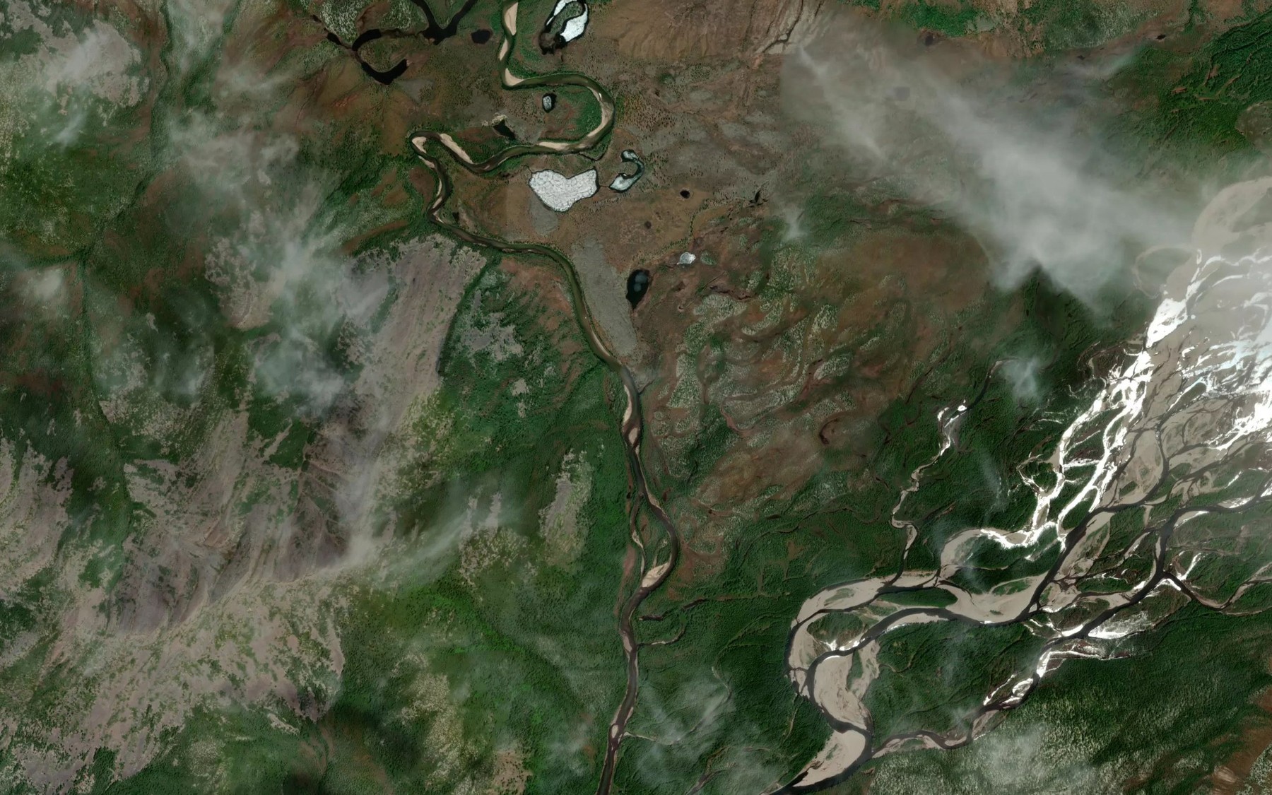 Satellite map of the Kochuken