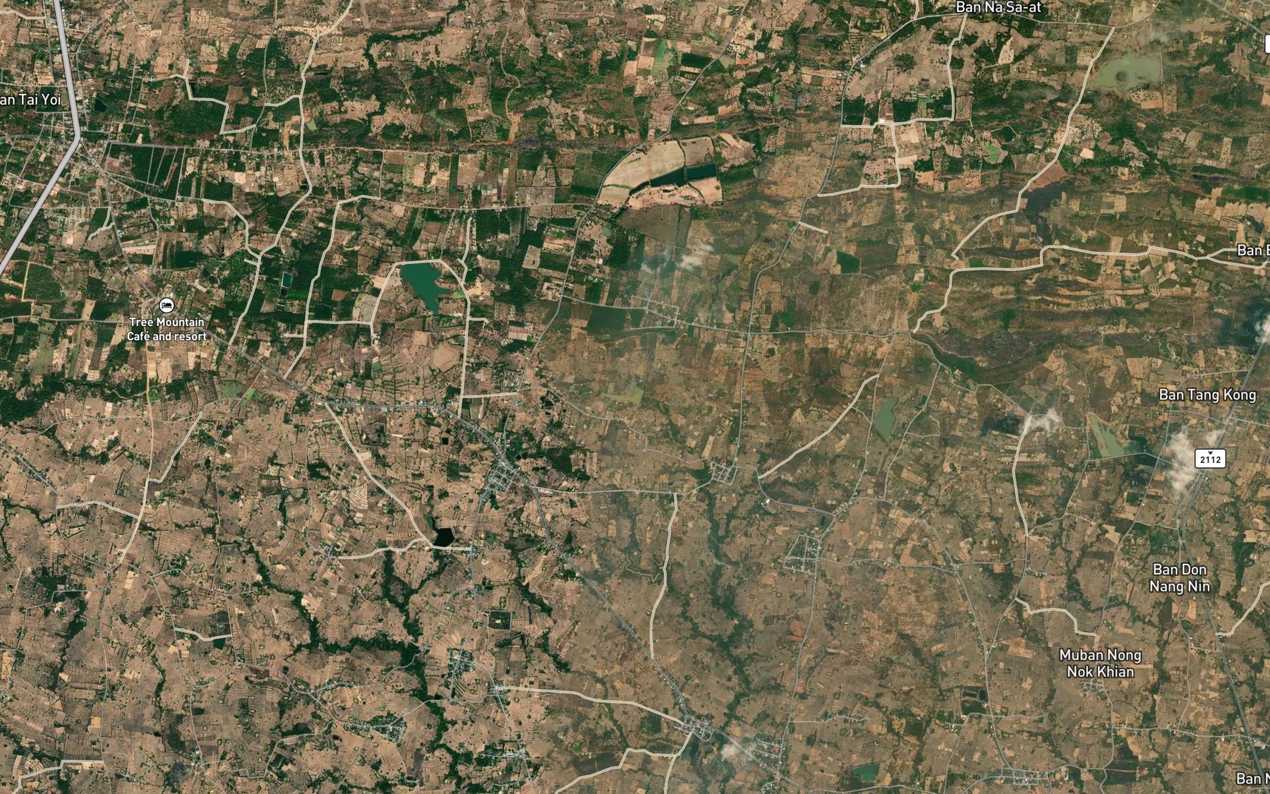Satellite map of the Ang Kep Nam Huai Na Tha