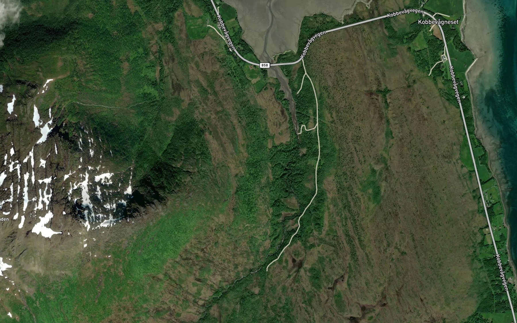 Satellite map of the Steinrapelva