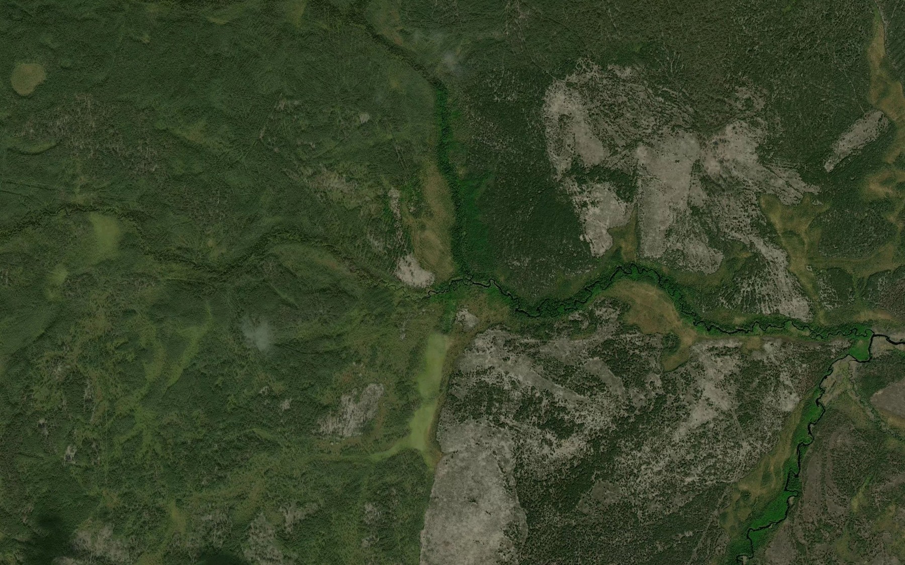 Satellite map of the Yuzhnaya An'va