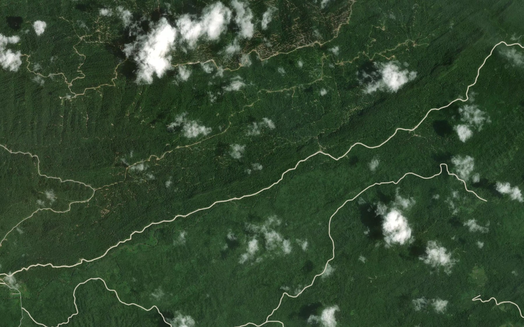 Satellite map of the Sungai Payaw
