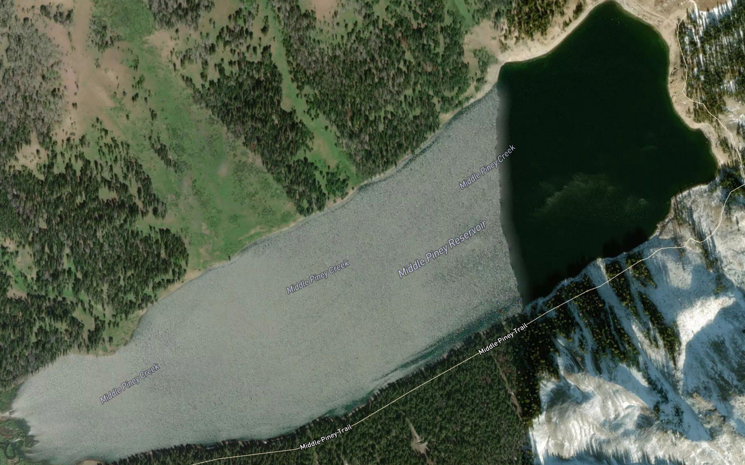 Middle Piney Lake
