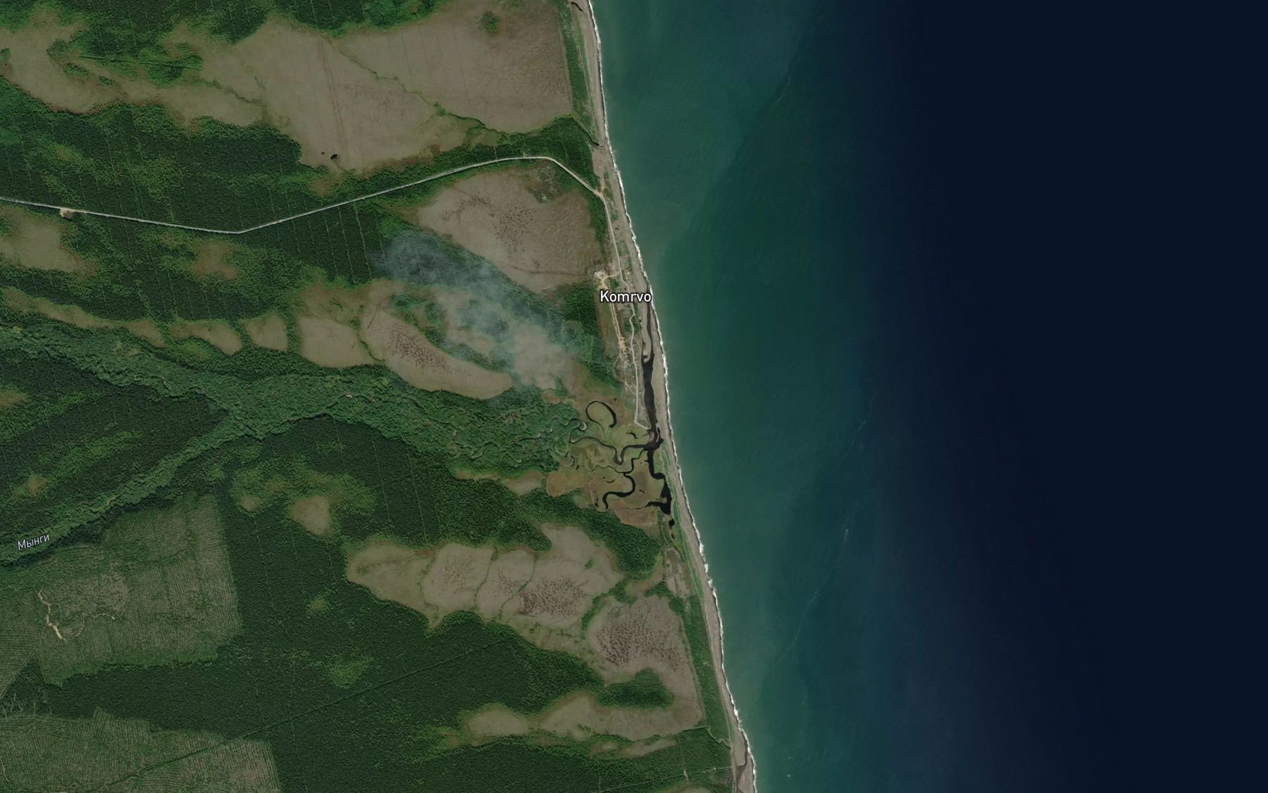 Satellite map of the Kongi
