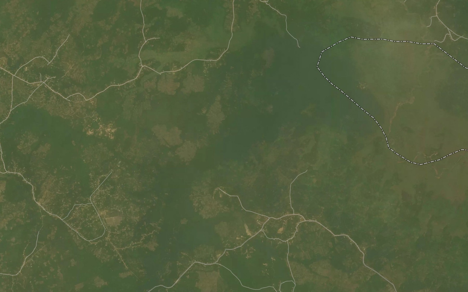 Satellite map of the River Idim Ibom