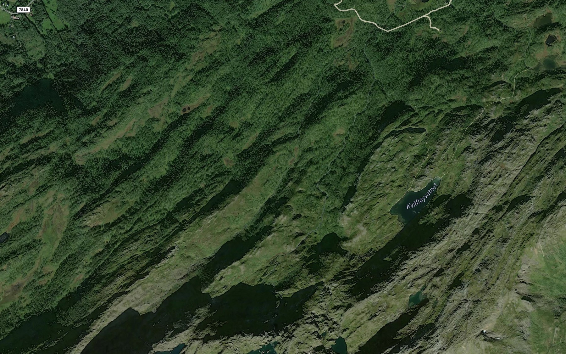 Satellite map of the Stillelva
