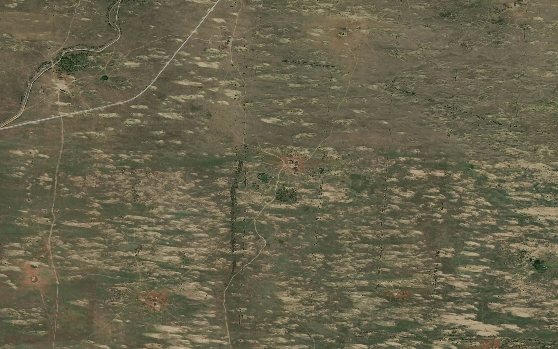 Satellite map of the Ozero Biryuch'ye