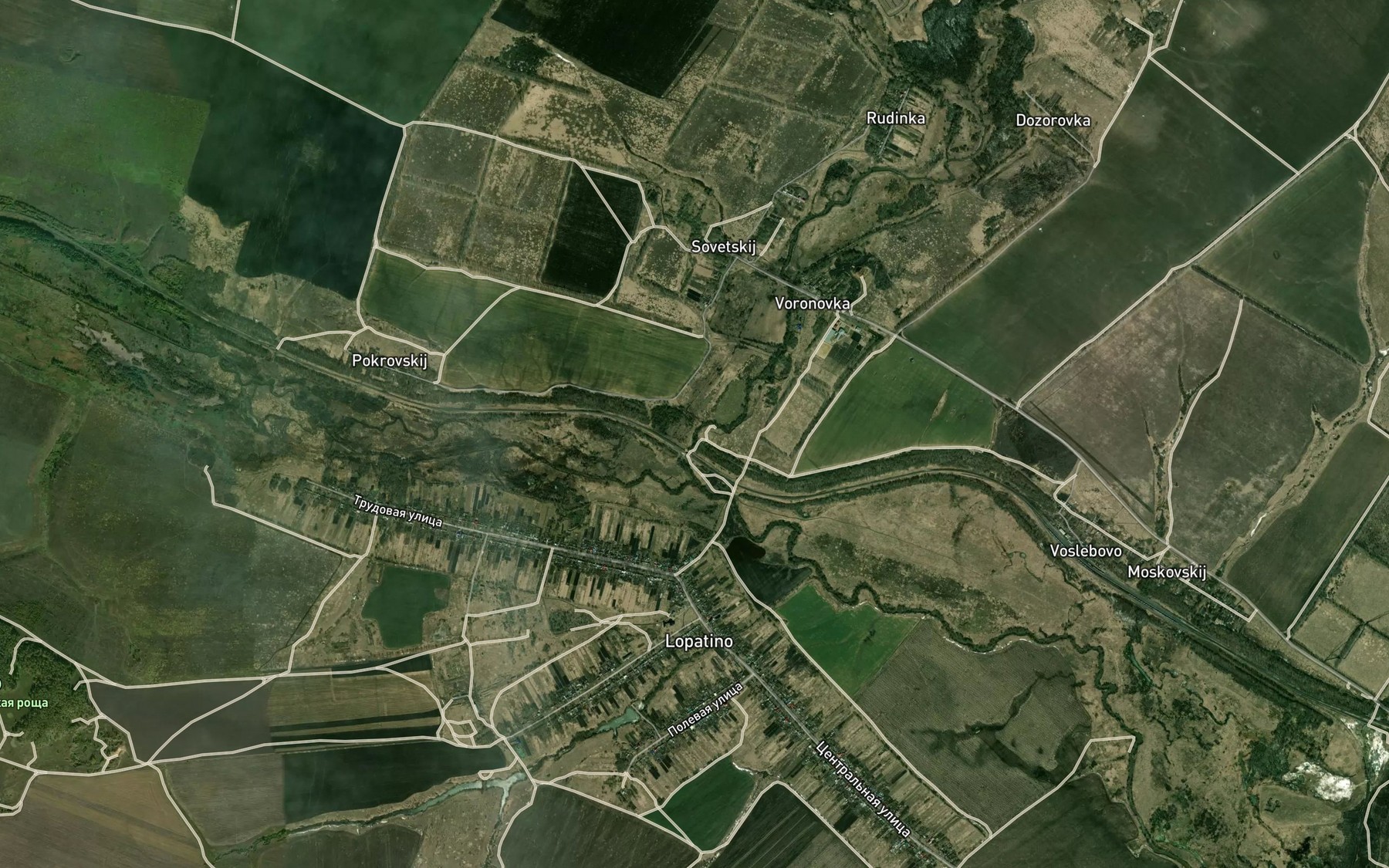 Satellite map of the Slobodka