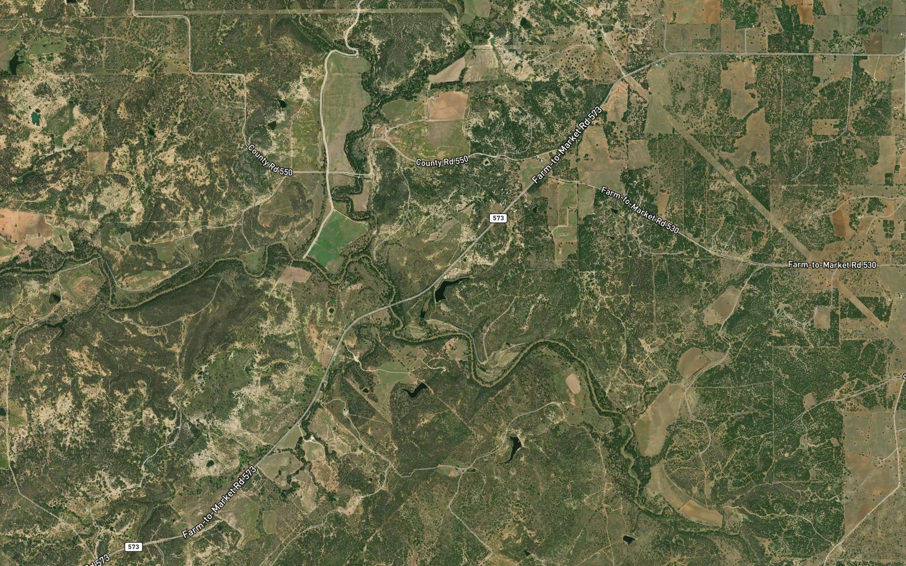 Satellite map of the Murray Lake
