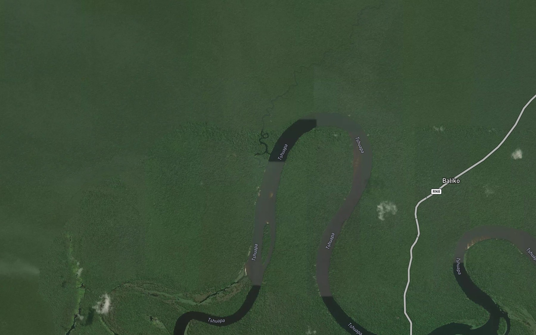 Satellite map of the Lofoi