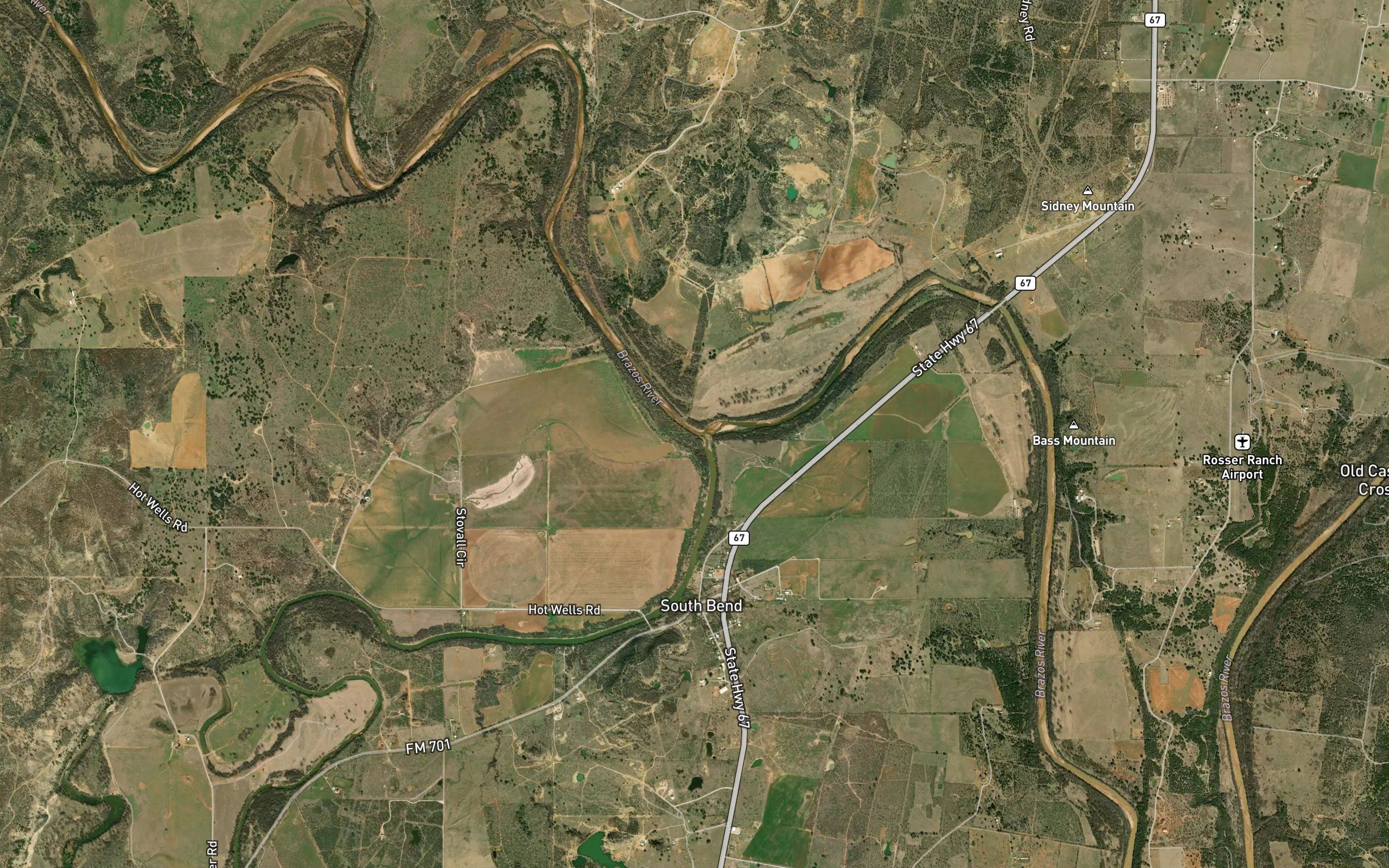 Clear Fork Brazos River