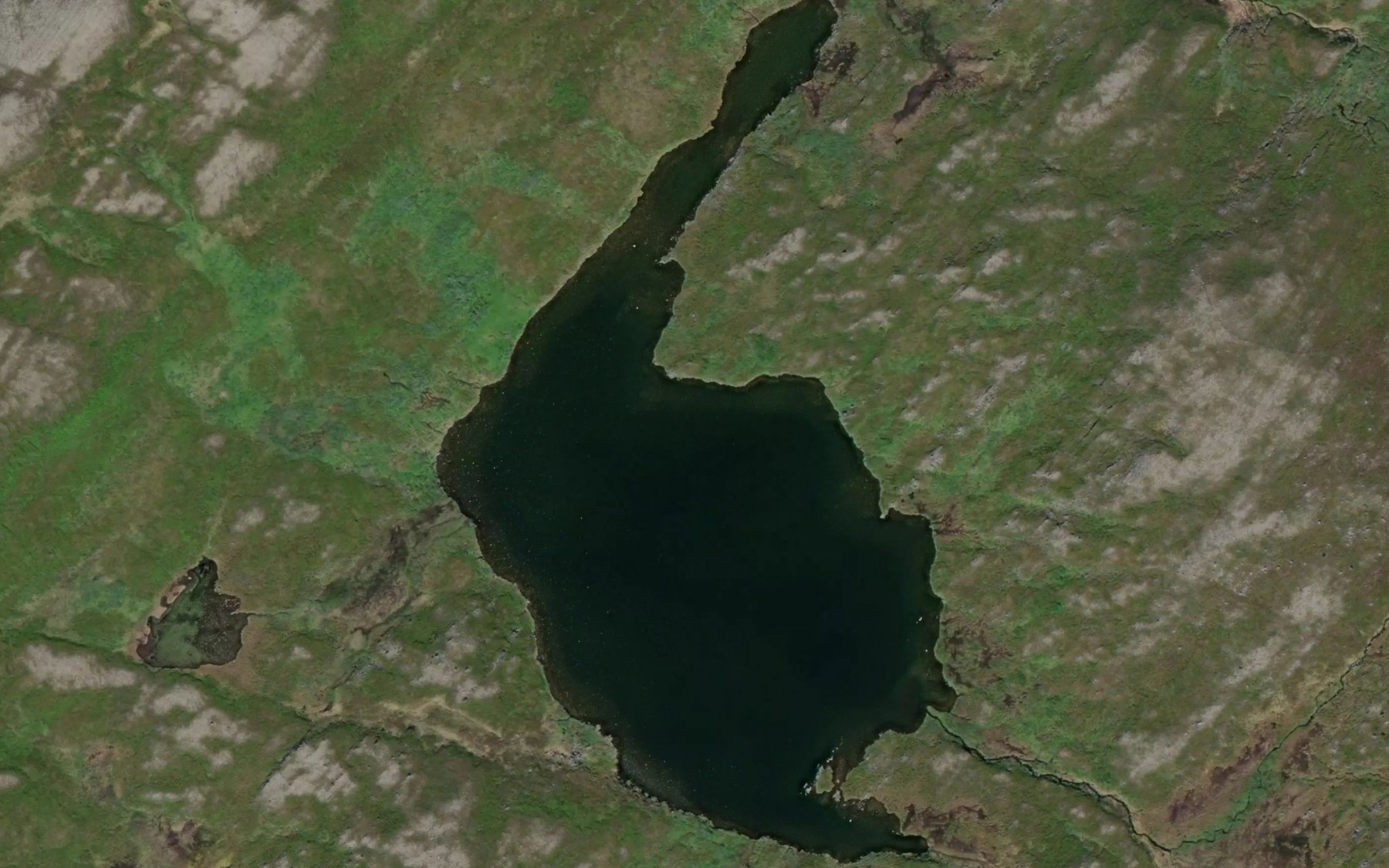 Satellite map of the Mollvikvatnet