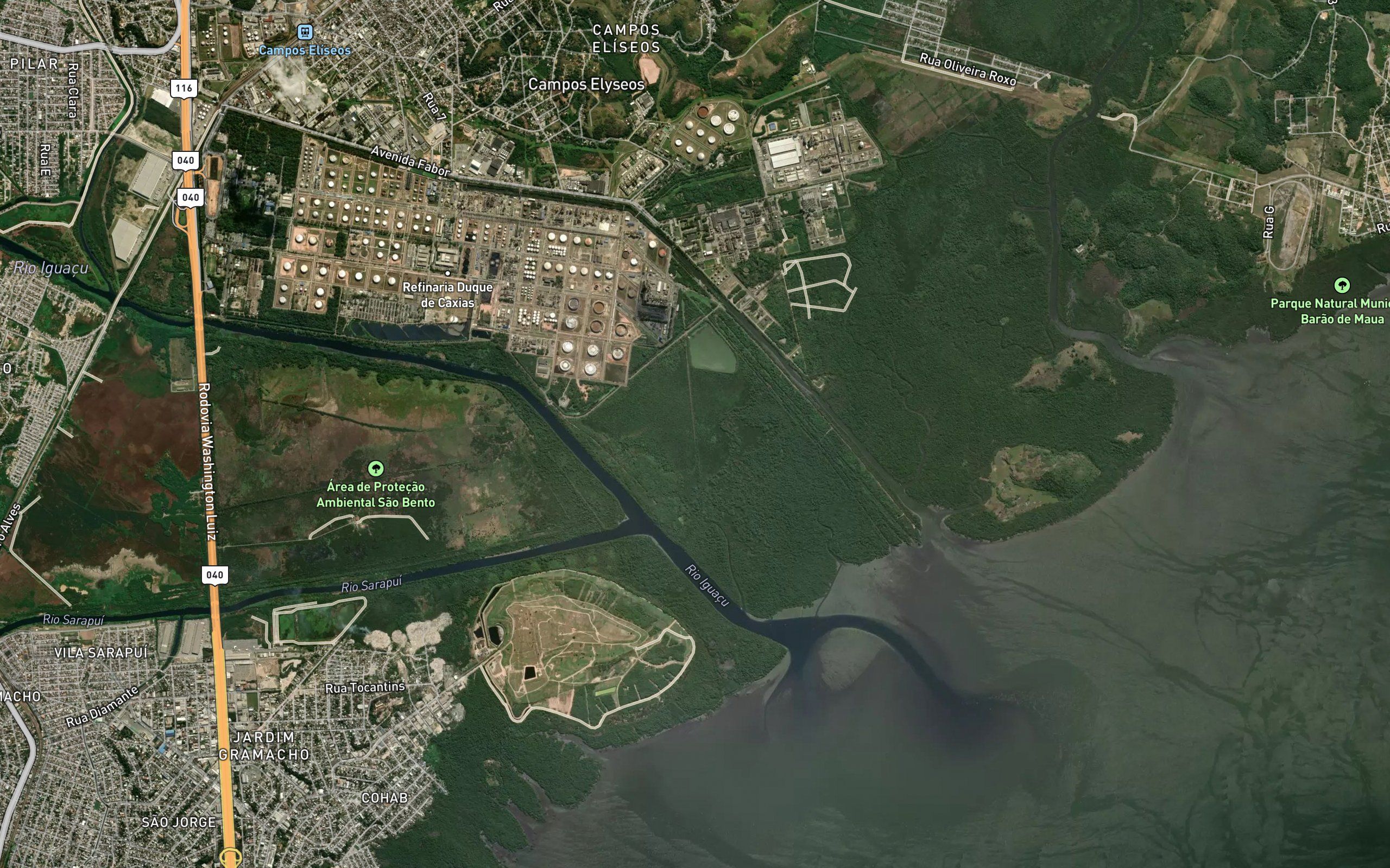 Canal do Rio Iguacu