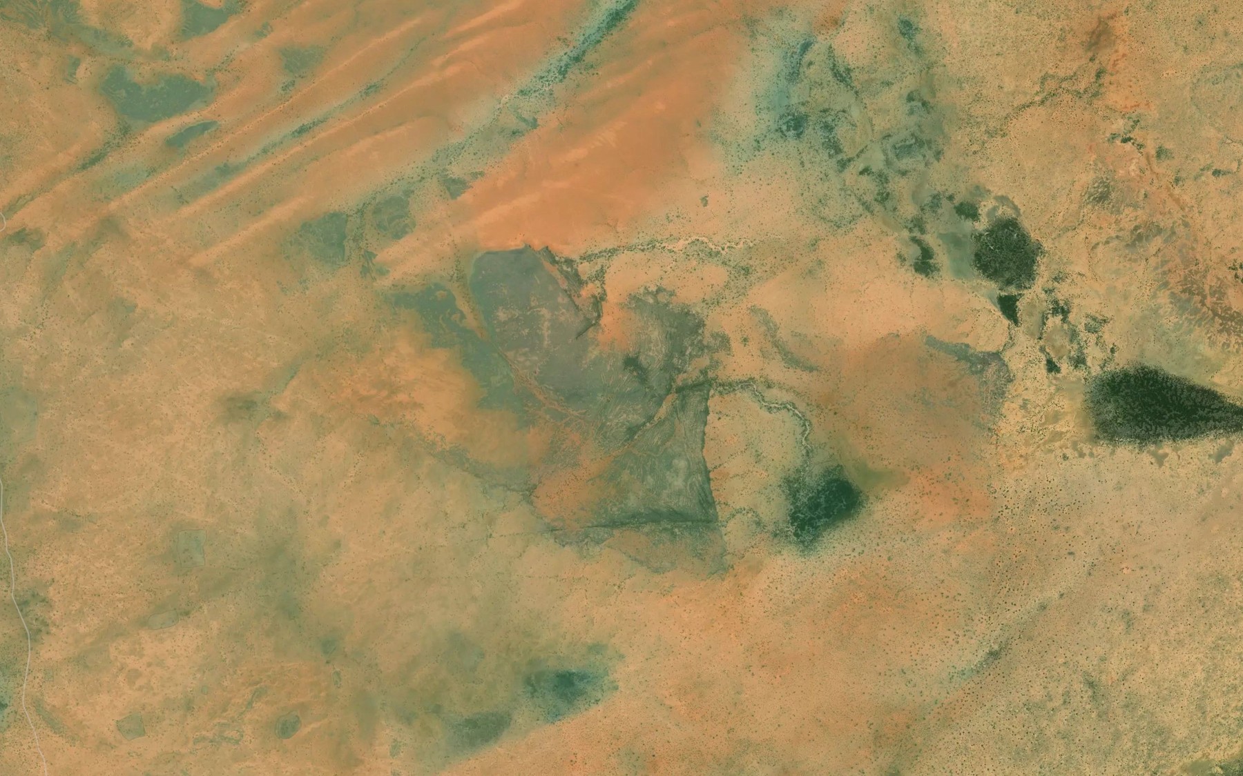 Satellite map of the 'Aouinet el Kouc