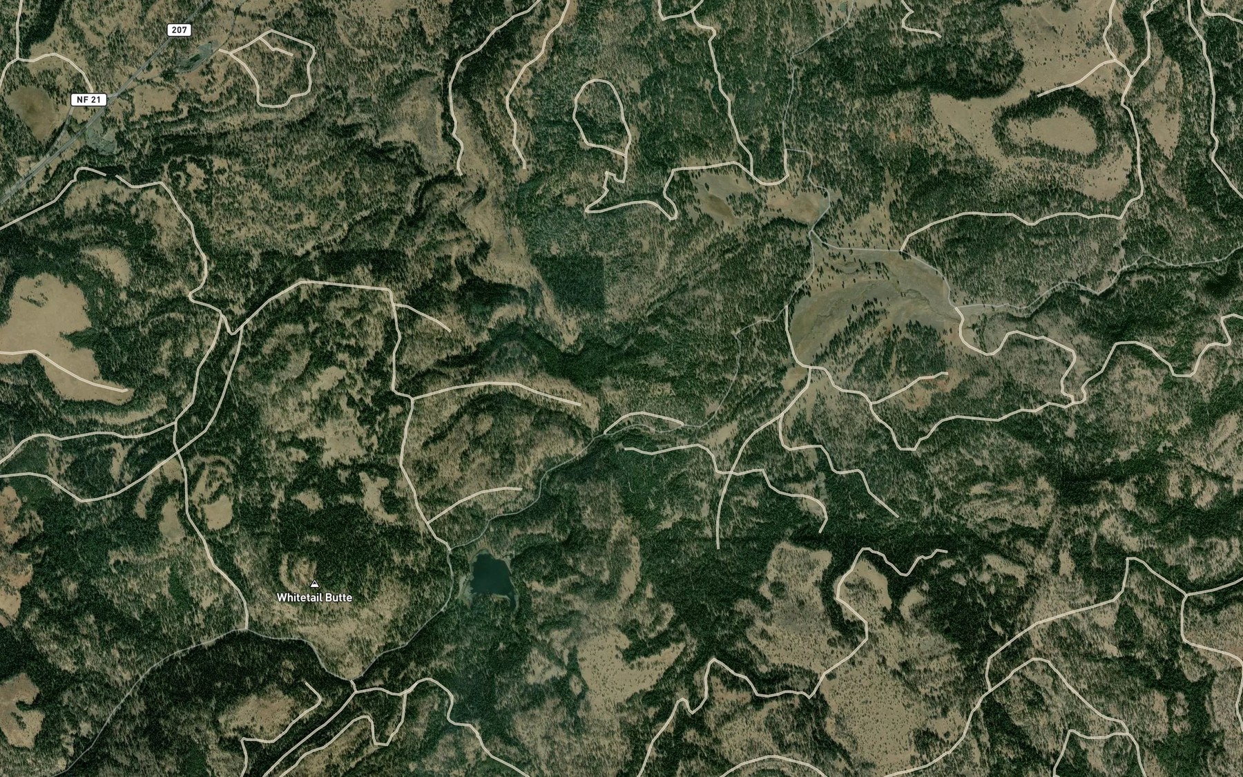 Satellite map of the Gilman Spring