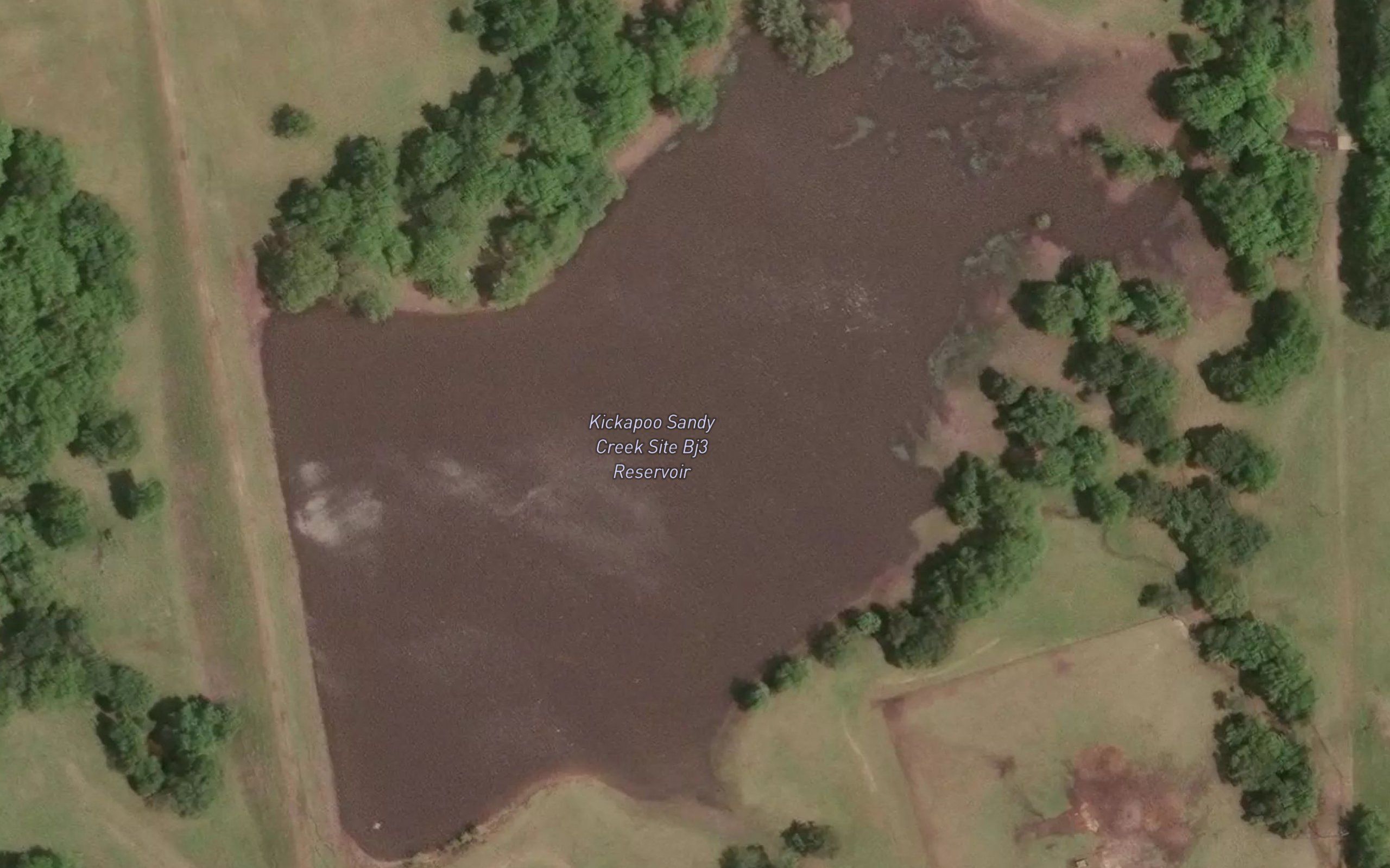 Kickapoo Sandy Creek Site Bj3 Reservoir
