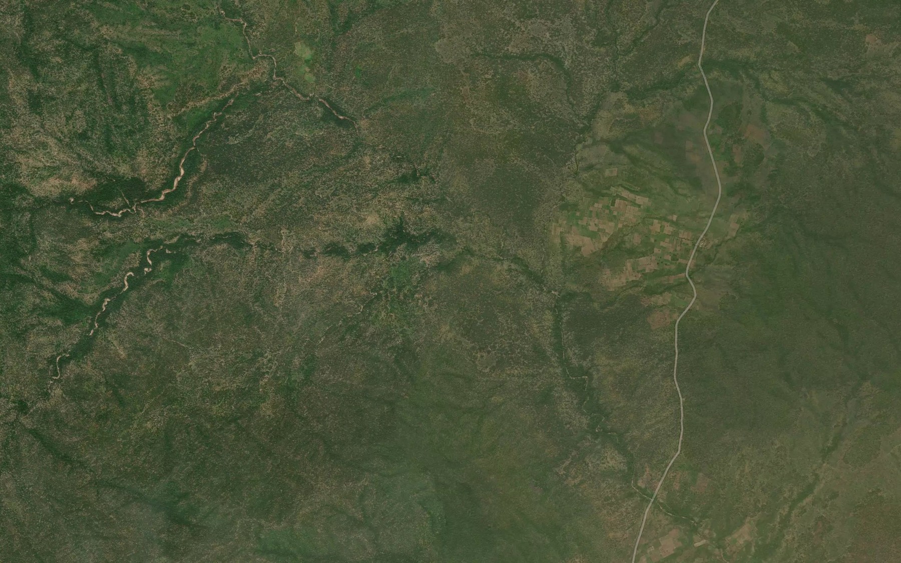 Satellite map of the Manakma