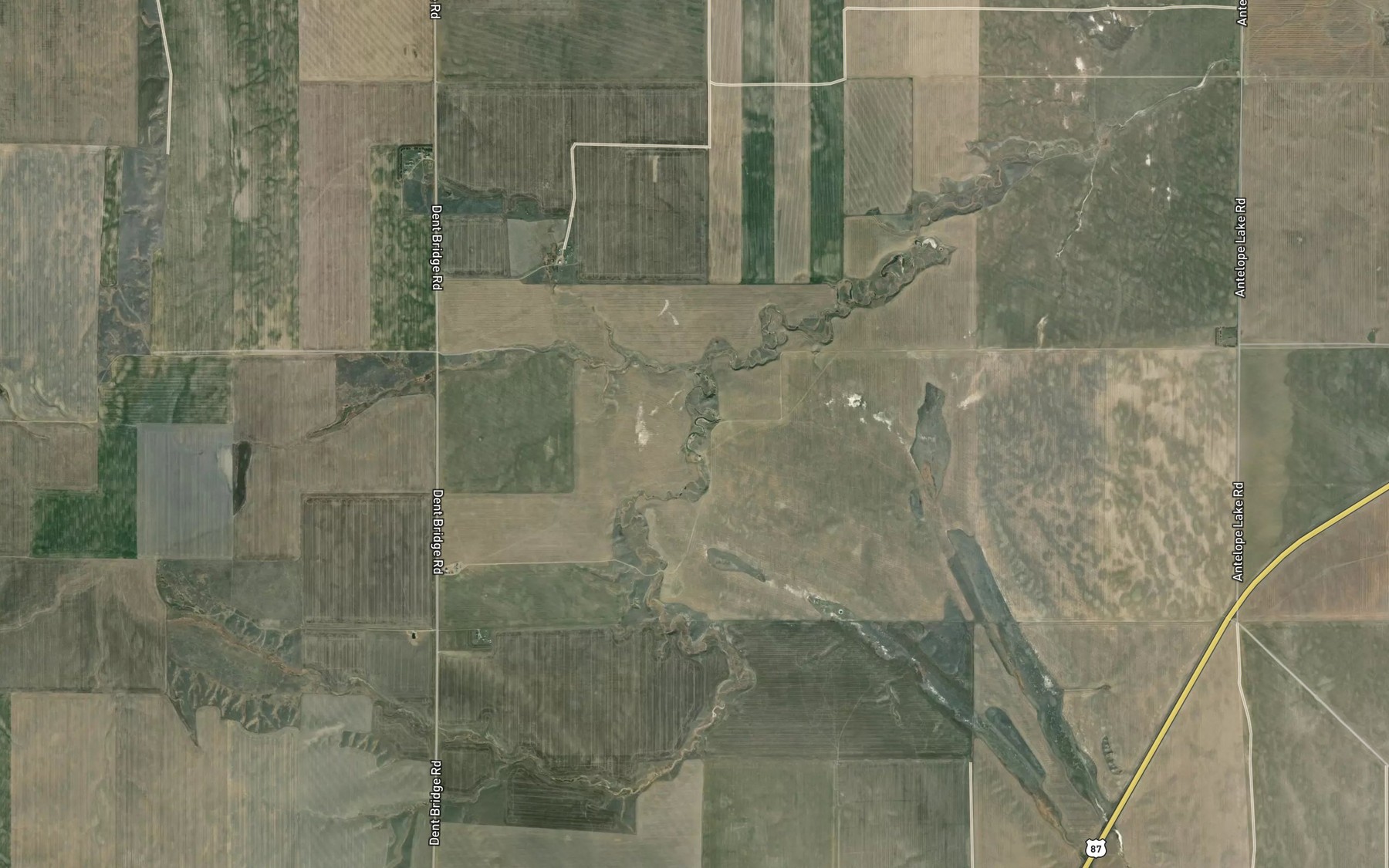 Satellite map of the Twentyeight Mile Spring