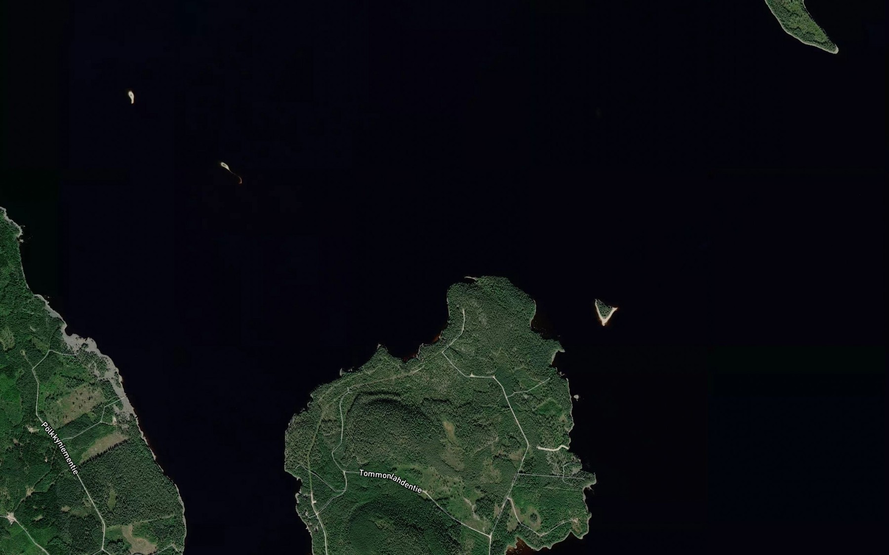 Satellite map of the Soikkelinlahti