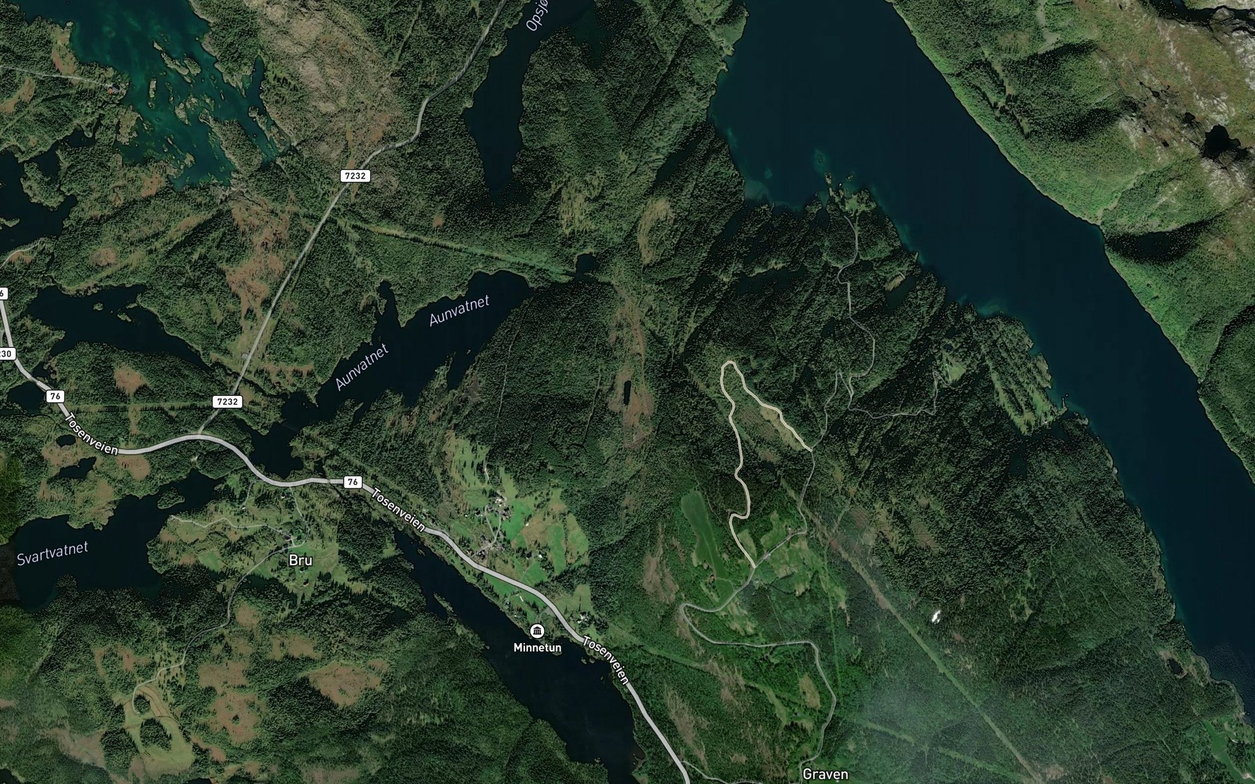 Satellite map of the Lalitjonna