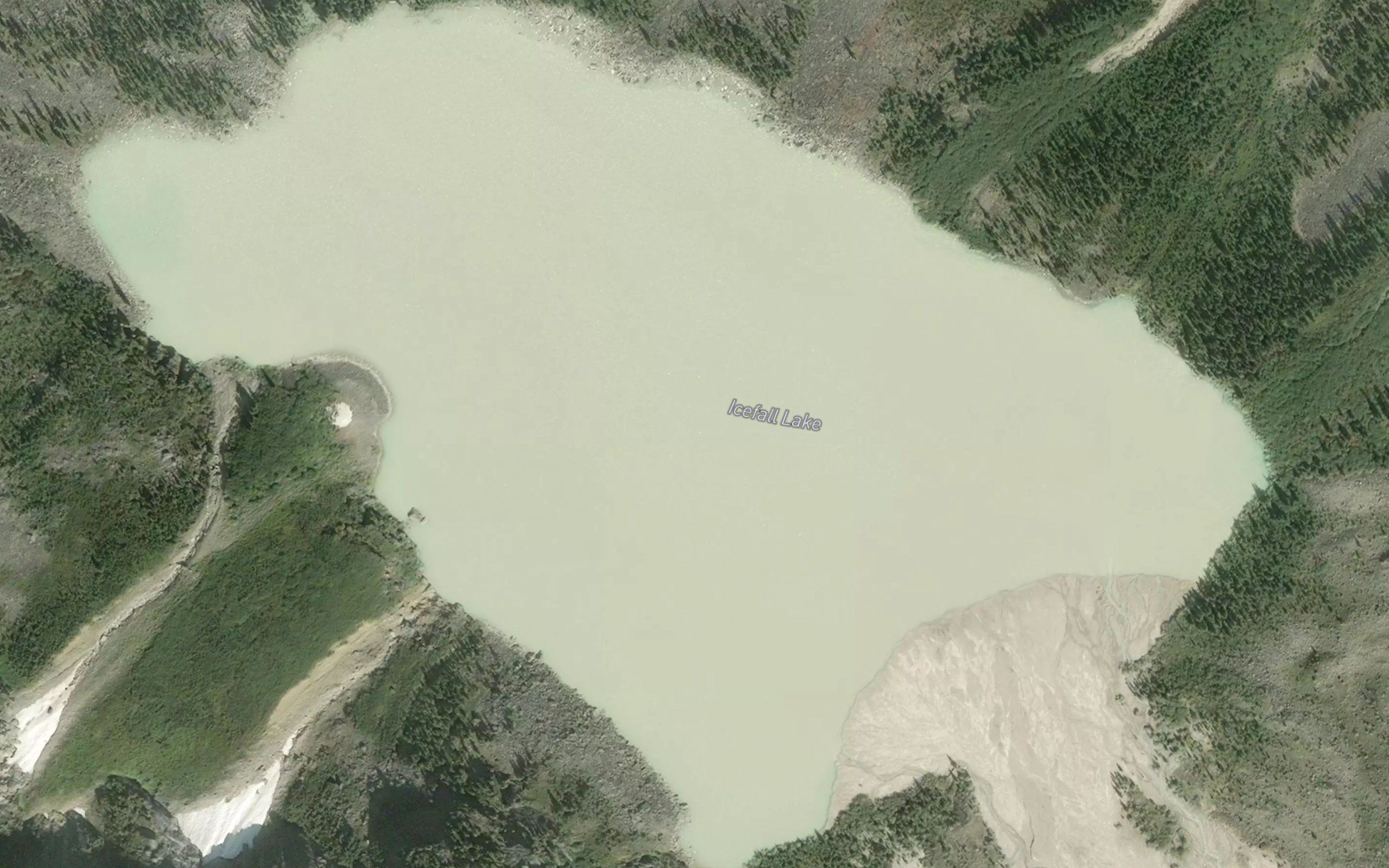 Icefall Lake