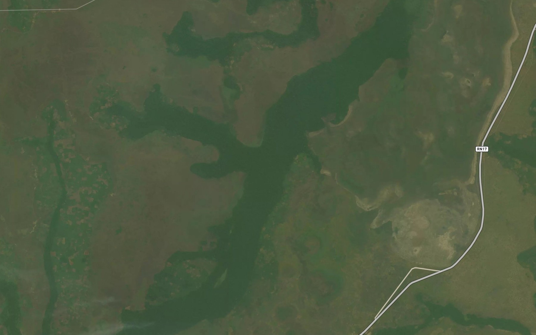 Satellite map of the Munene