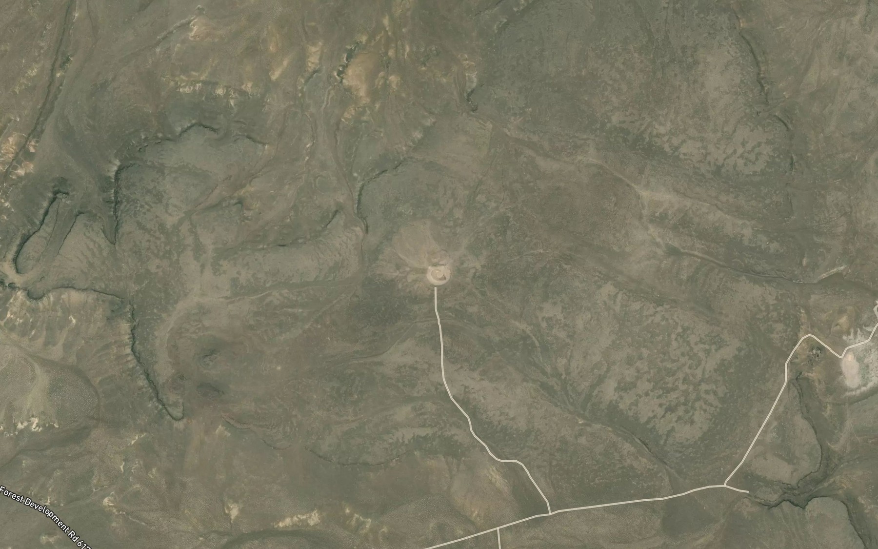 Satellite map of the Bench Top Waterhole