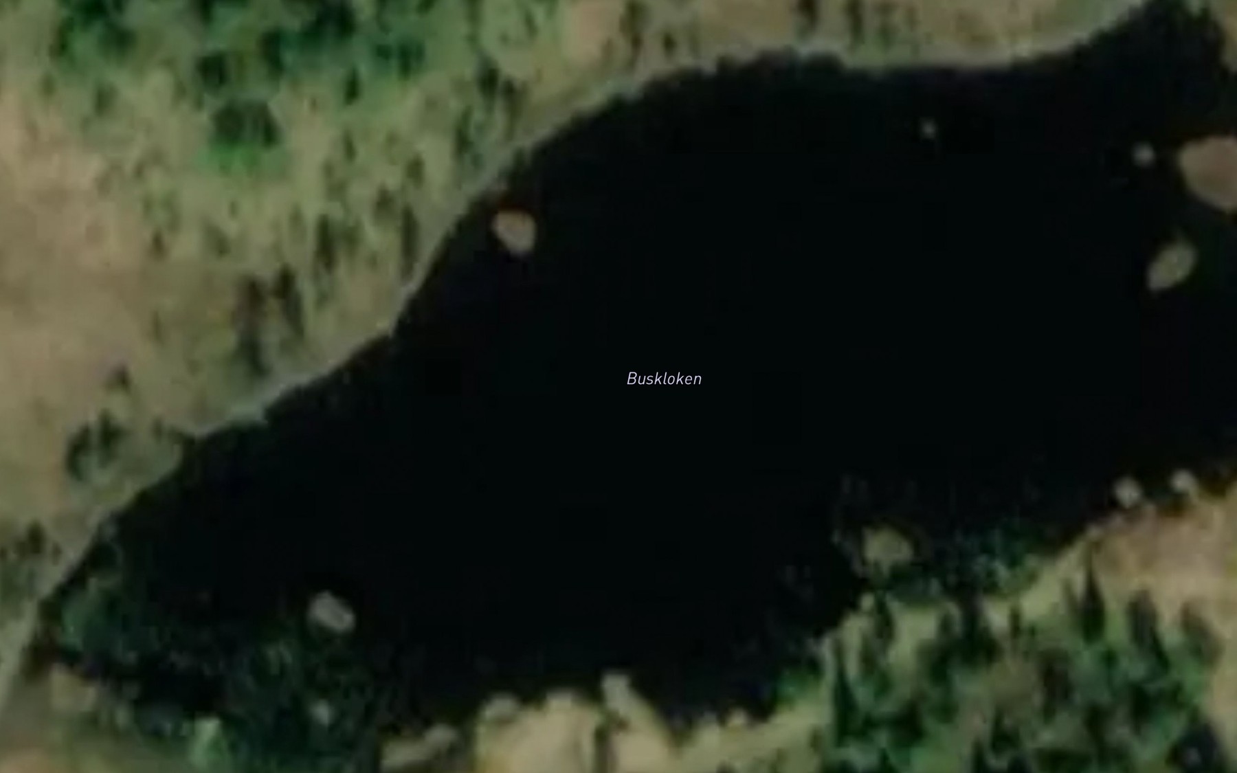 Satellite map of the Buskloken