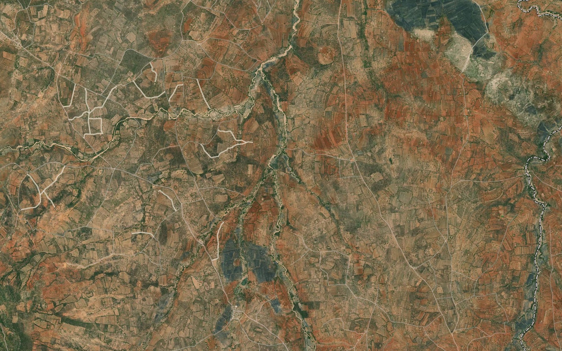 Satellite map of the Kwakyunguti