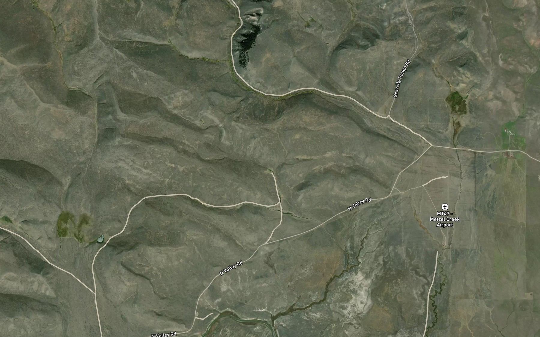 Satellite map of the 13S03W23ABD_01 Spring