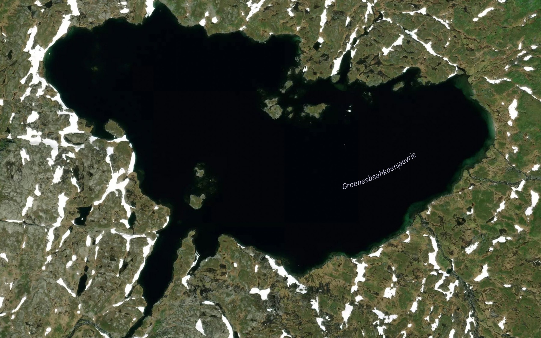 Satellite map of the Groenesbaahkoenjaevrie