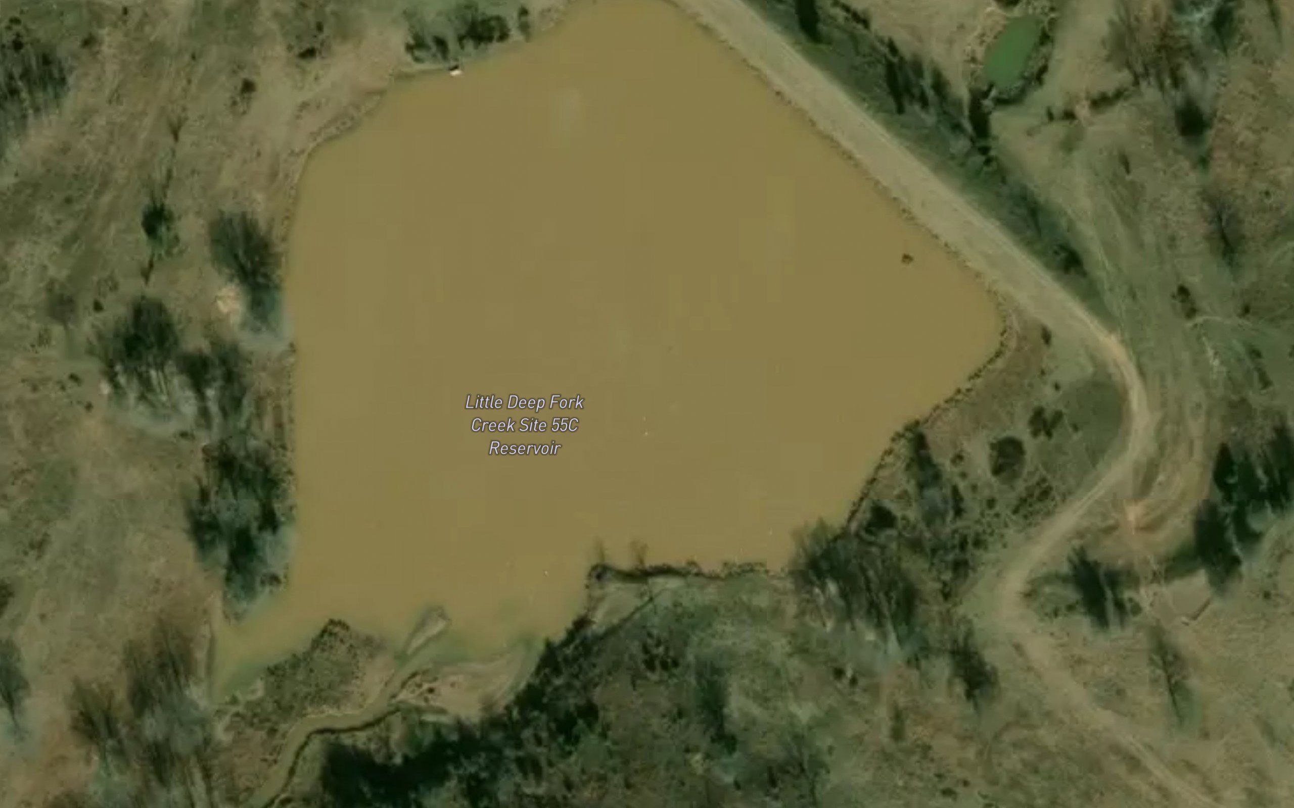 Little Deep Fork Creek Site 55c Reservoir