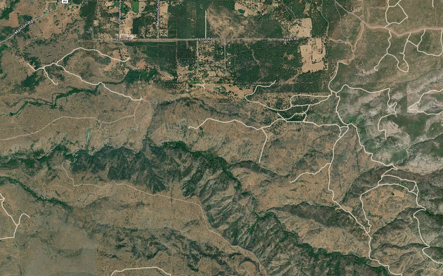 Satellite map of the Union Canal