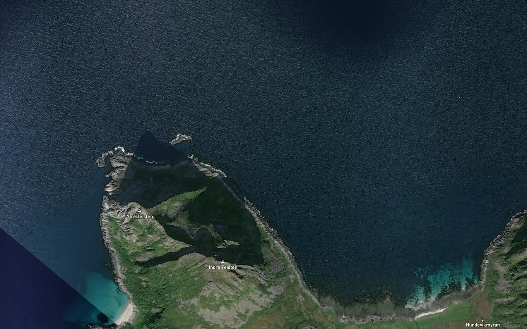 Satellite map of the Grasteinbaen