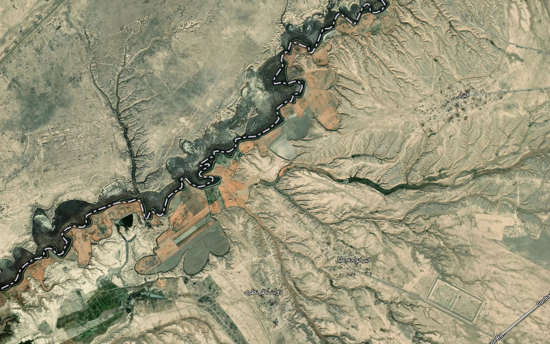 Satellite map of the Kal-e Qarah Khajan