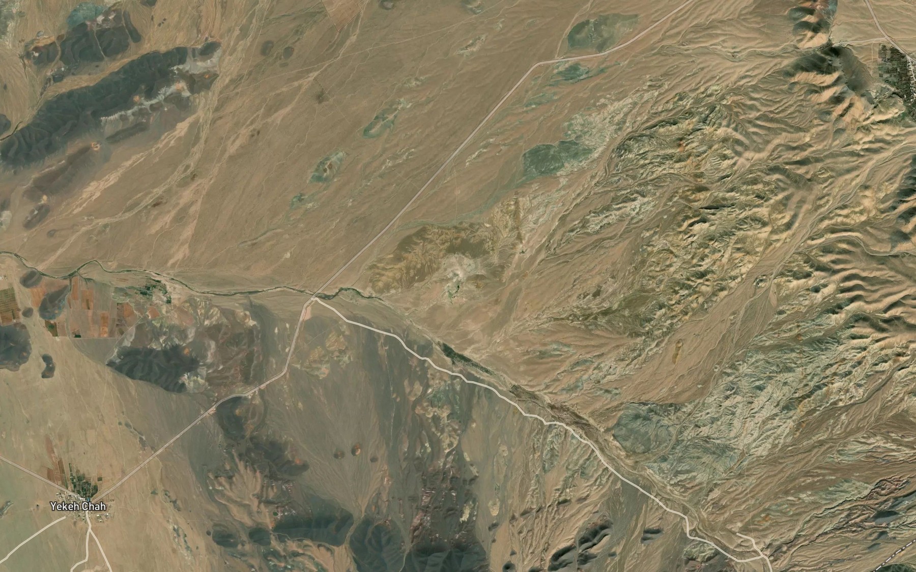 Satellite map of the Estakhr-e Abiari